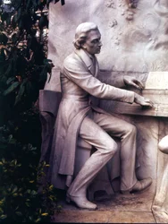 Monument to Frederic Chopin (detail)